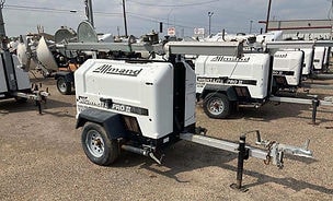 Allmand light tower units available for rent